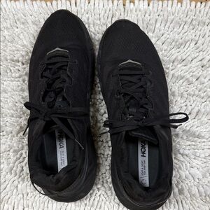 Hoka Men's All-Black Athletic Shoes